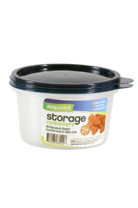 Picture of Easy Pack Storage Round Container And Lid 1 Pc