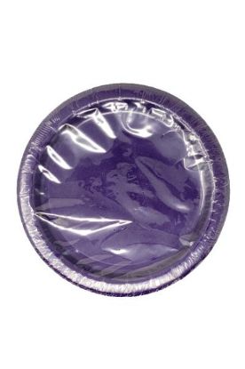 Picture of Unique Purple Paper Plates 20 Count 7 In