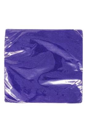 Picture of Unique Purple Beverage Napkins 2 Ply 20 Pc
