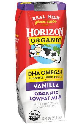 Picture of Horizon Vanilla Organic Milk 8 Oz