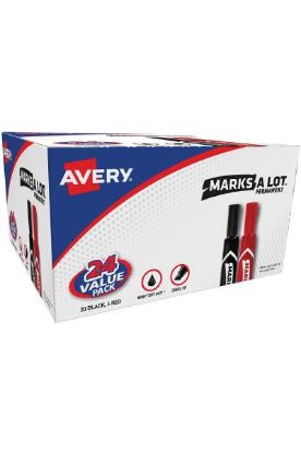 Picture of Avery Dennison Marks A Lot Permanent Red 1 Pc