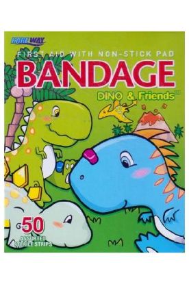 Picture of Kareway Dino Bandages 50 Pc