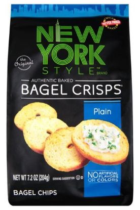 Picture of New York Style Plain Bagel Crisps 7.20 Oz