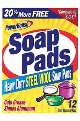 Picture of Power House Soap Pads Steel Wool 10 Pc