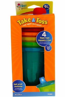 Picture of Take & Toss Sippy Cups 4 Ct