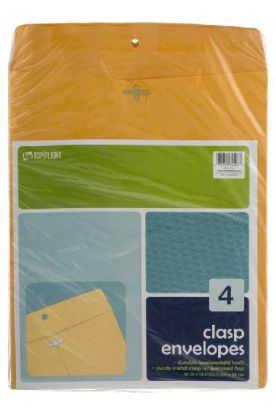 Picture of Top Flight Clasp Envelope 10*13 4 Ct