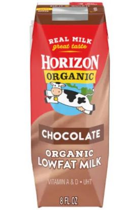 Picture of Horizon Organic Chocolate Lowfat Milk 8 Oz