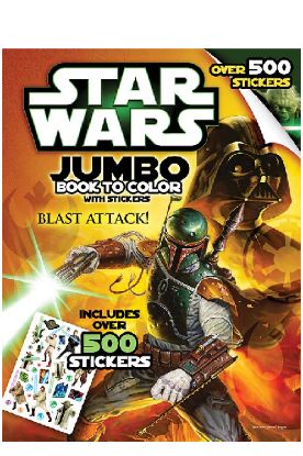 Picture of Star Wars Giant Book To Color 1 Pc