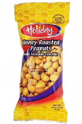 Picture of Holiday Honey Roasted Peanuts 45 Grams