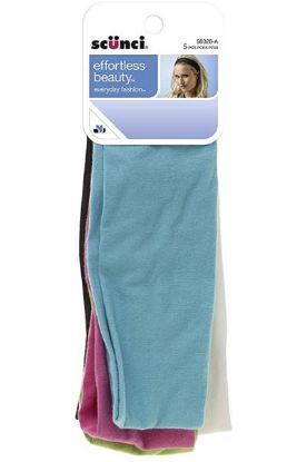 Picture of Scunci Headwraps 5 Pc