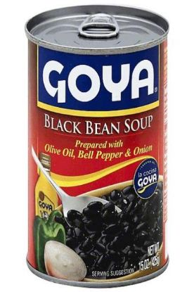 Picture of Goya Black Bean Soup 15 Oz