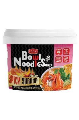 Picture of Pocas Spicy Crab Bowl Noodles Soup 3.17 Oz
