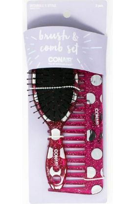 Picture of Conair Detangle & Style Comb Set 2 Pcs