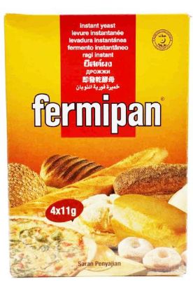 Picture of Fermipan Instant Yeast 4pk 11 Grams