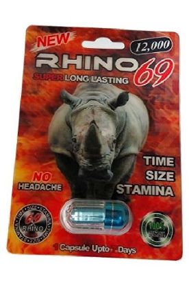 Picture of Rhino 69 Time Size Stamina Capsule  1 Pcs