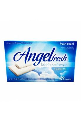 Picture of Angelfresh Fabric Softener Sheets 40 Sheets
