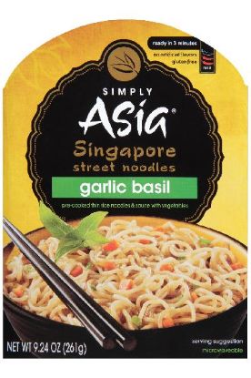Picture of Simply Asia Singapore Street Noodles Garlic Basil 9.24 Oz