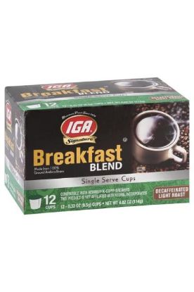 Picture of Iga Breakfast Blend Coffee 12 Oz