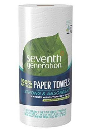 Picture of Seventh Generation 100% Recycled Paper Towels 2 Ply 2 Ct