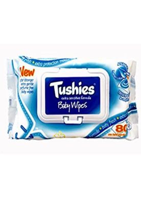 Picture of Tushies Extra Sensitive Formula Baby Wipes 56 Pk