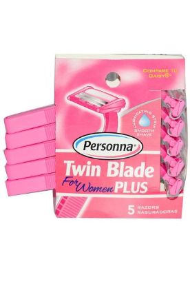 Picture of Personna Twin Blade Plus For Women 5 Pk