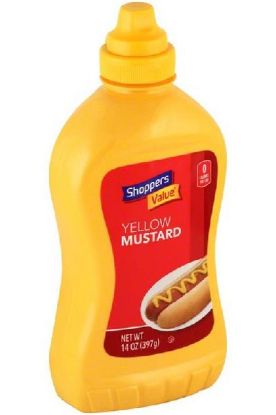 Picture of Shoppers Value Yellow Mustard 14 Oz