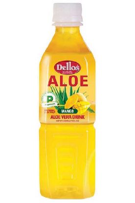Picture of Dellos Mango Aloe Vera Drink 16.90 Oz