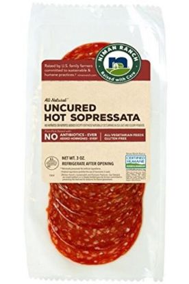 Picture of Niman Ranch Uncured Hot Sorressata 3 Oz