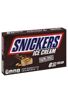 Picture of Snickers Caramel Peanut Ice Cream 12 Oz