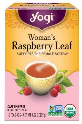 Picture of Yogi Womans Raspberry Leaf 1.02 Oz
