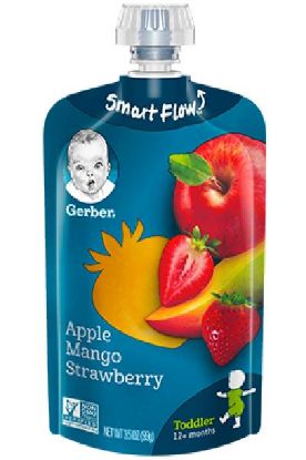 Picture of Gerber Apple Mango Strawberry 12months & Up 1 Pc