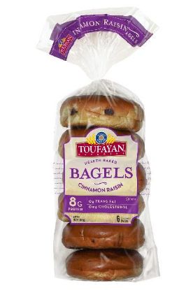 Picture of Toufayan Bagels Cinnamon Raisins 20 Oz