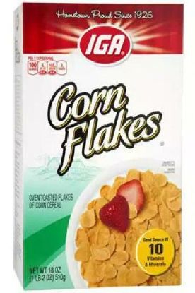 Picture of Iga Corn Flakes 18 Oz