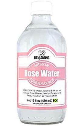 Picture of Benjamins Rose Water / Agua Rosa 16 Oz