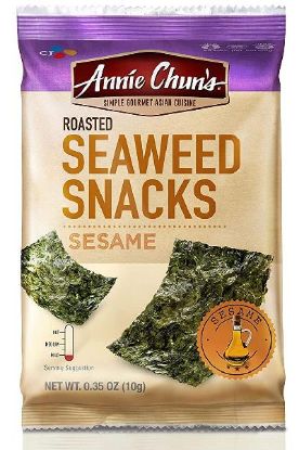 Picture of Annie Chun/'s Roasted Seaweed Sesame Snacks 0.35 Oz