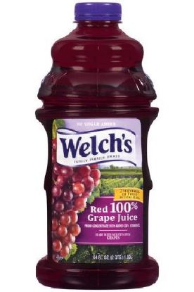 Picture of Welchs 100% Juice Red Grape  64 Oz