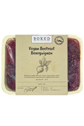 Picture of Boxed Vegan Beetroot Bourguignon 18 Oz