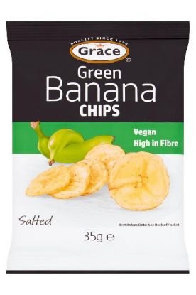 Picture of Grace Green Banana Chips 35 Grams