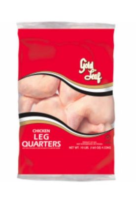 Picture of Gold Leaf Chicken Leg Quarters 10 Lbs
