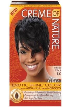 Picture of Creme Of Nature Intense Black Hair Color 1 Pack