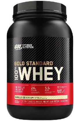 Picture of On 100% Whey Vanilla Ice Cream 2 Lb