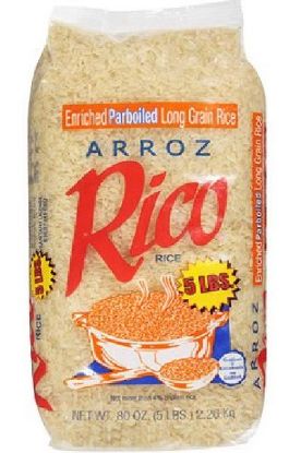 Picture of Rico Parboiled Long Grain Rice 5 Lbs