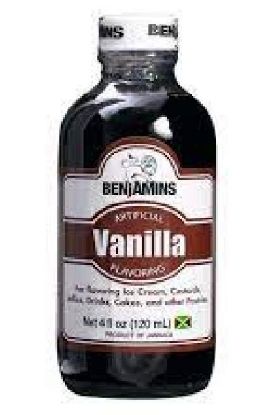Picture of Benjamins Vanilla Flavouring 4 Oz