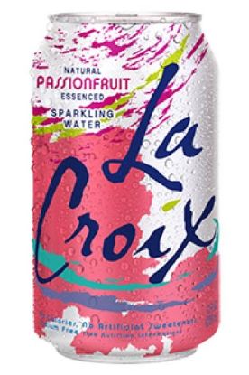 Picture of La Croix Passionfruit Sparkling Water 12 Oz