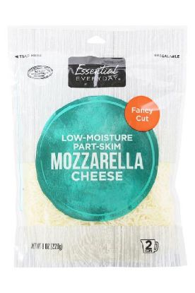 Picture of Essential Everyday Low Moisture Part Skim Mozzarella Cheese 8 Oz