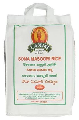 Picture of Laxmi Sona Masoori Rice 10 Lbs
