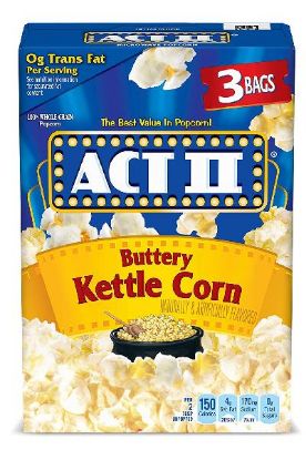 Picture of Act 2 Buttery Kettle Corn 8.25 Oz