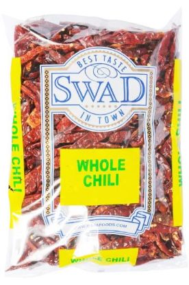 Picture of Swad Kashmiri Whole Chillies 200 Grams