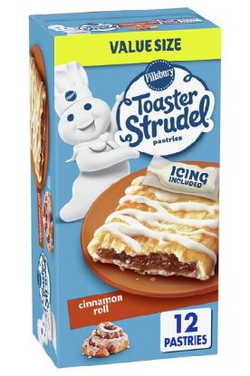 Picture of Pillsbury Toaster Strudel Pastries Cinnamon Roll 23.40 Oz