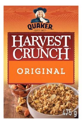 Picture of Quaker Harvest Crunch Original Granola Cereal 475 G